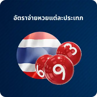  อัตราจ่ายของหวยแต่ละประเภท